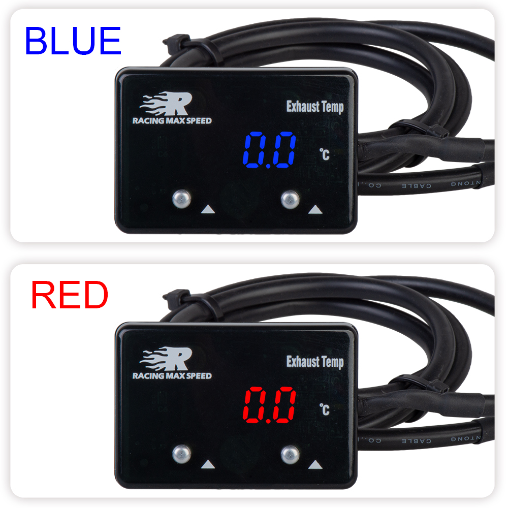 Medidor de temperatura de escape impermeable para coche, medidor de Gas de escape Digital con Sensor EXT, medidor de temperatura Turbo para 4WD Hilux Patrol EGT