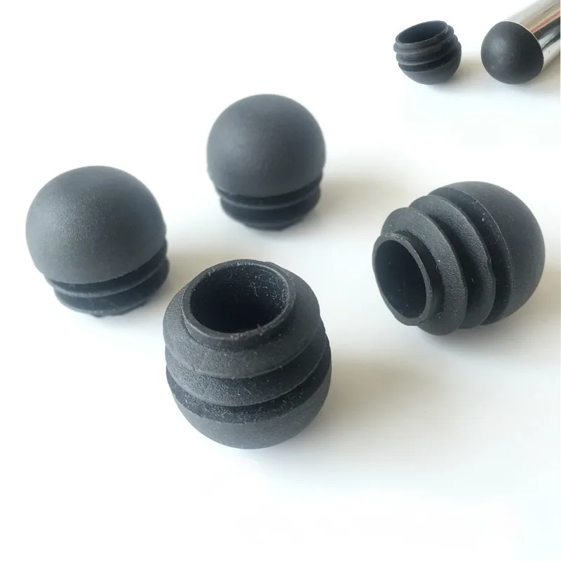 Đồ Nội Thất Ống Thép Vòng Cao Su Cắm Hình Cầu Tròn Đầu Nhựa Cắm Cấp 16-35Mm Ghế Chân Bao Đồ Nội Thất phụ Kiện
