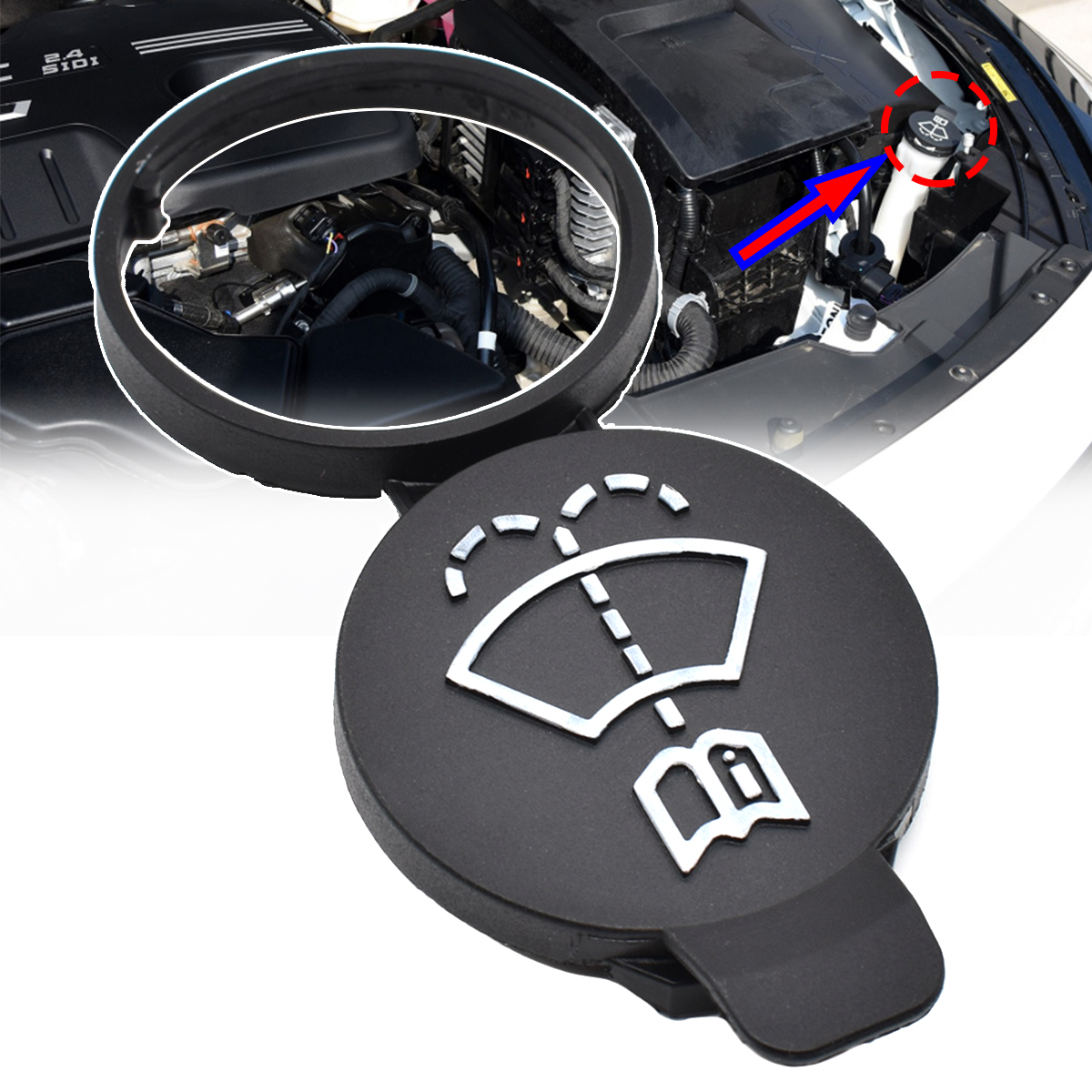 Автомобильный стеклоочиститель, резервуар для жидкости для омывателя, крышка от бутылки, крышка для Chevrolet Cruze Malibu Sonic Trax Volt Silverado Impala