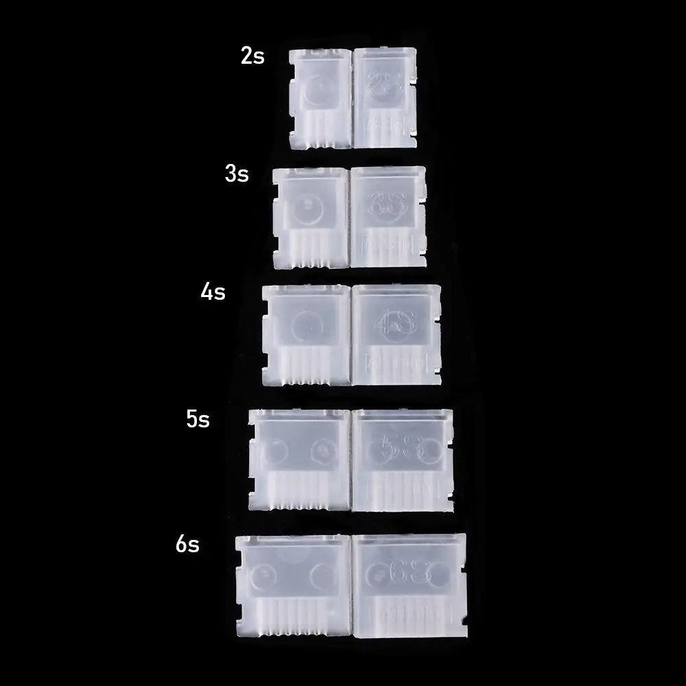 5 Chiếc 2S 3S 4s 5 5s 6 6S AB JST-XH Cân Bằng Đầu Cân Bằng Cắm Tiết Kiệm nhựa Trong Suốt AB Kẹp Đầu Cắm Bảo Vệ