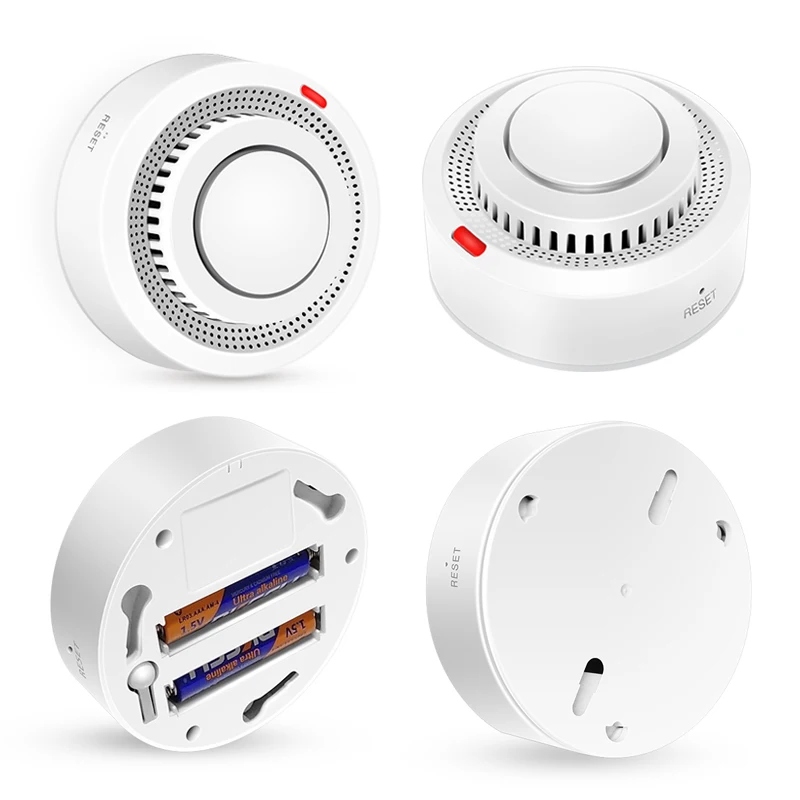 GARDLOOK Wifi ควันเครื่องตรวจจับควัน Alarm เครื่องตรวจจับควันไฟ Wifi Fire ป้องกันความปลอดภัยในบ้านนาฬิกาปลุก Tuya Smart Life APP
