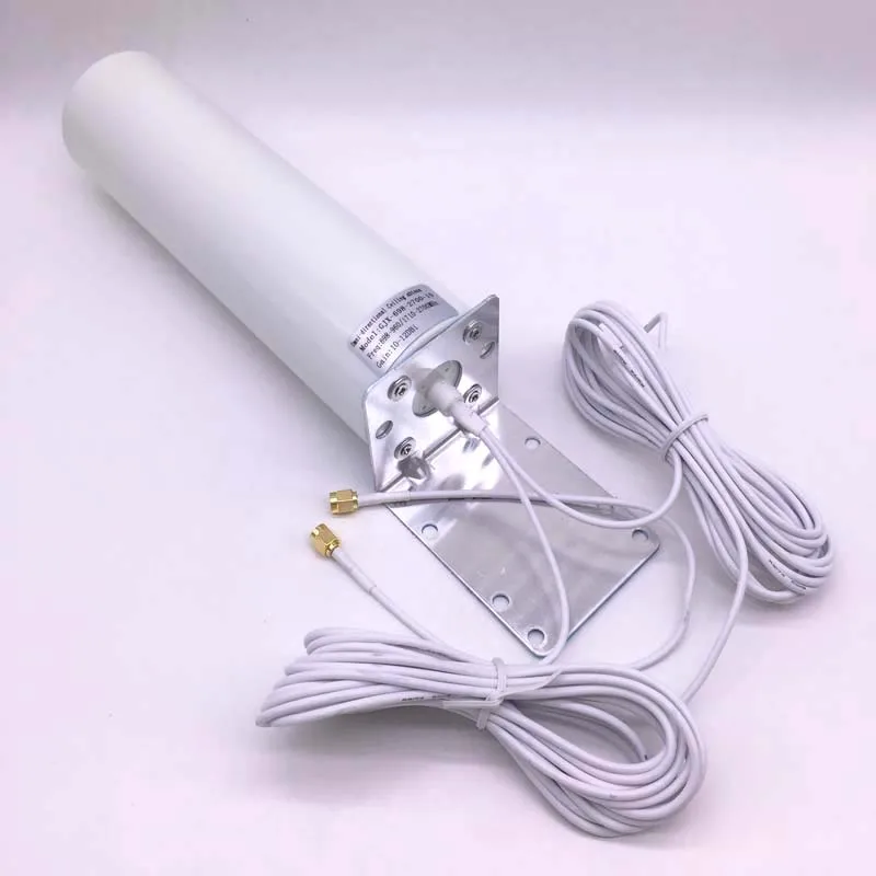 PAYEN ใหม่เสาอากาศ Dual 10เมตร3G 4G LTE Router Modem Aerial เสาอากาศภายนอกคู่ SMA TS9 CRC9 Connector