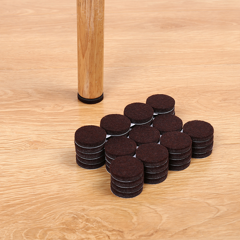 Fühlte Stuhl Bein Pads Boden Protektoren Tisch Möbel Bein Füße Abdeckung Caps Runde 5mm Dicken Anti Scratch Möbel Filz pads
