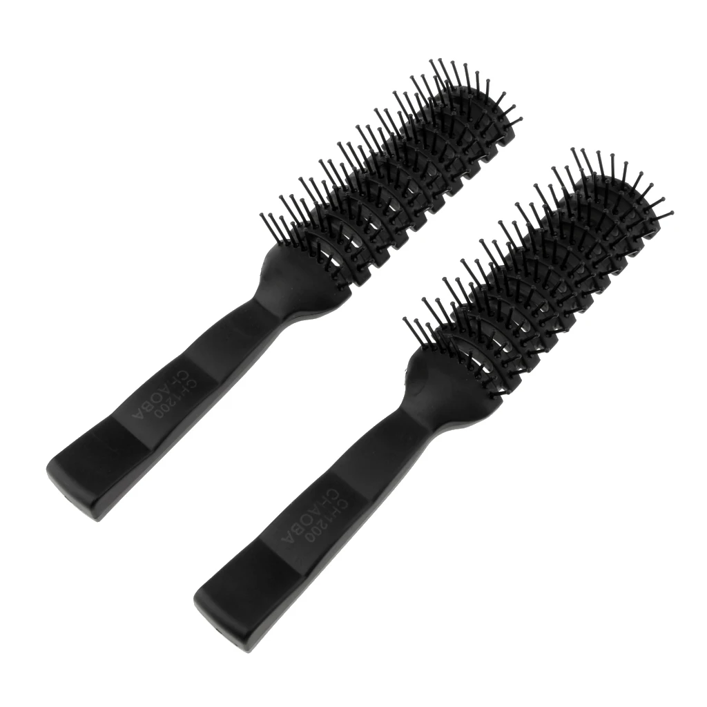 2x Sisir Sikat Rambut Sisir Rambut, Antistatik 10 Baris dari Denman