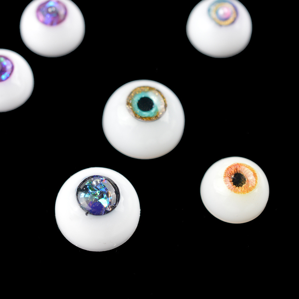 DIY Kristall Auge Silikon Form für Puppe Runde Auge Form für Harz Schmuck machen Form