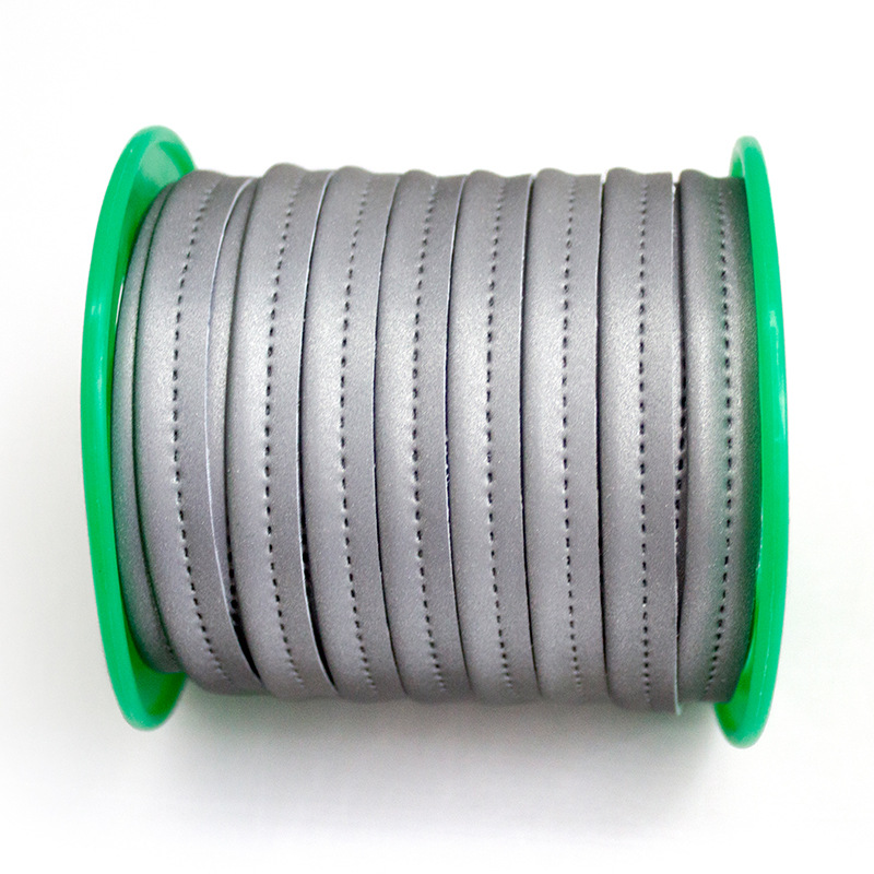 Эластичная Светоотражающая окантовка, Яркая Серебряная окантовка, полоска для покрытия одежды, аксессуары для одежды, «сделай сам», шитье по краю одежды