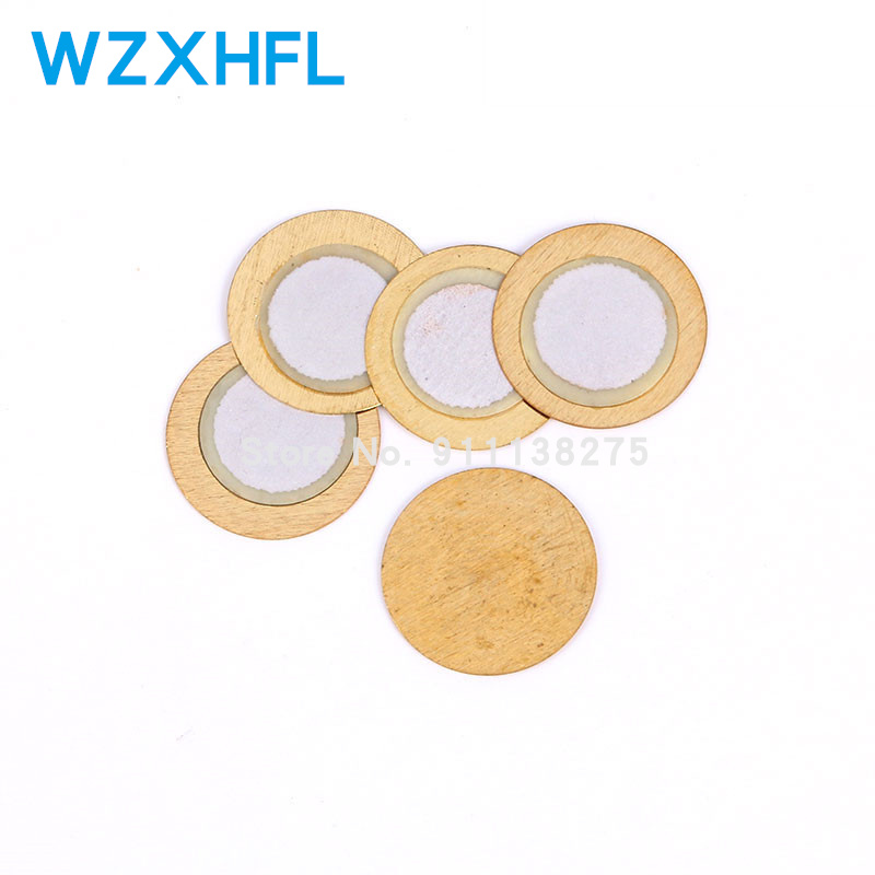 10 stücke Piezo Elemente Summer Echolot Sensor Trigger Trommel Disc Kupfer Piezo Lautsprecher 12MM 20MM 27MM 35MM 50MM Piezoelektrischen