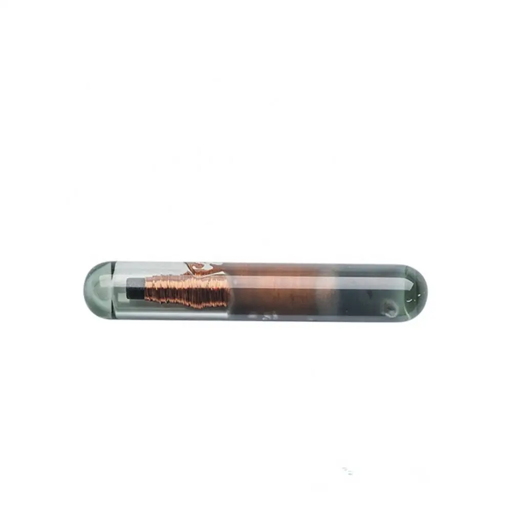 134.2khz em4305 etiqueta de vidro com implantador FDX-B uso de tartaruga certificado cão chip animal estimação microchip