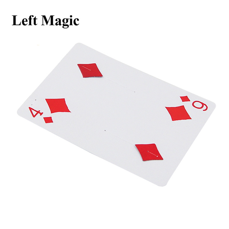 Fantastic 4 to 6 Moving Point magic tricks Close Up Card Magic  Professional Magician Trick  Magic Tool Magic Prop