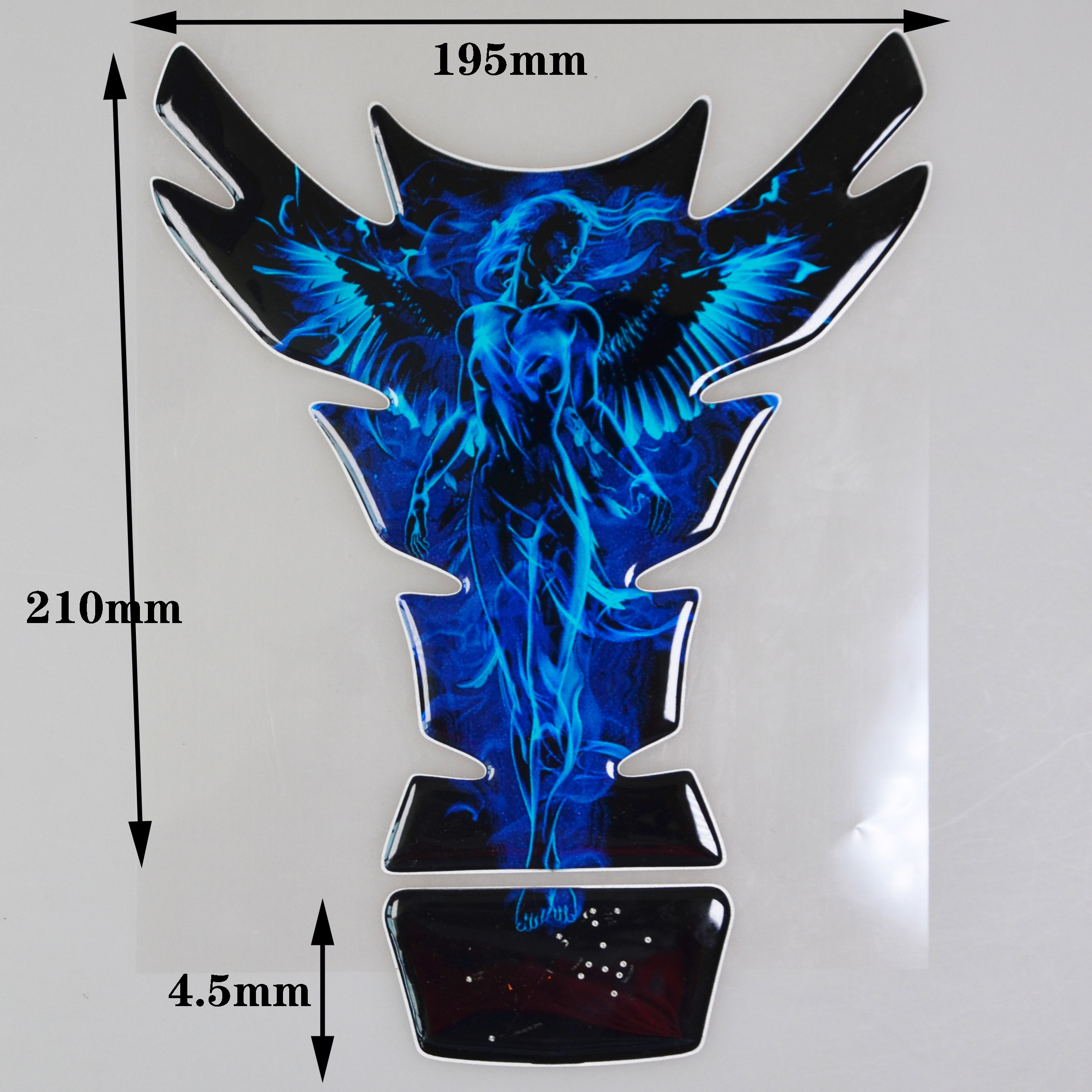 Tanque universal para motocicleta, almofada de tanque, adesivos 3D, protetor de gás de óleo, protetor de tanque para chaveiro grátis SUZUKI YAMAHA