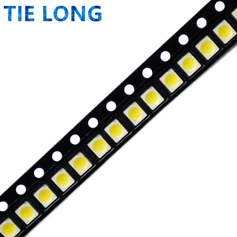 100pcs 3528 1210 SMD LED 흰색/따뜻한 흰색 SMD LED 매우 밝은 흰색 빛 다이오드 빨간색 녹색 파란색 노란색