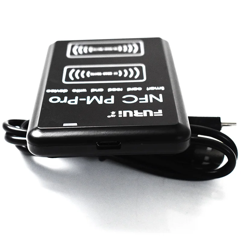 NFC PM Pro 125Khz 13.56Mhz English RFID Copier Duplicator Key Fob Reader Writer Encrypted Programmer USB UID Copy Card Tag