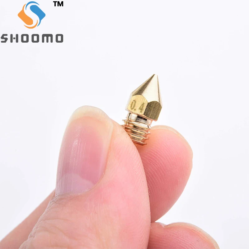 SHOOMO 3D Máy In Máy Đùn Bằng Đồng Vòi Phun Đầu In Cho Anet A8 Makerbot MK8 Creality CR-10 S4 S5 Ender 3 3Pro 5 Vệ Sinh Dụng Cụ