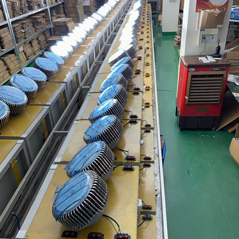 100w 150w 200w 5700 w ufo調光可能なハイベイledワークショップランプ,工業用ランプ,工場照明