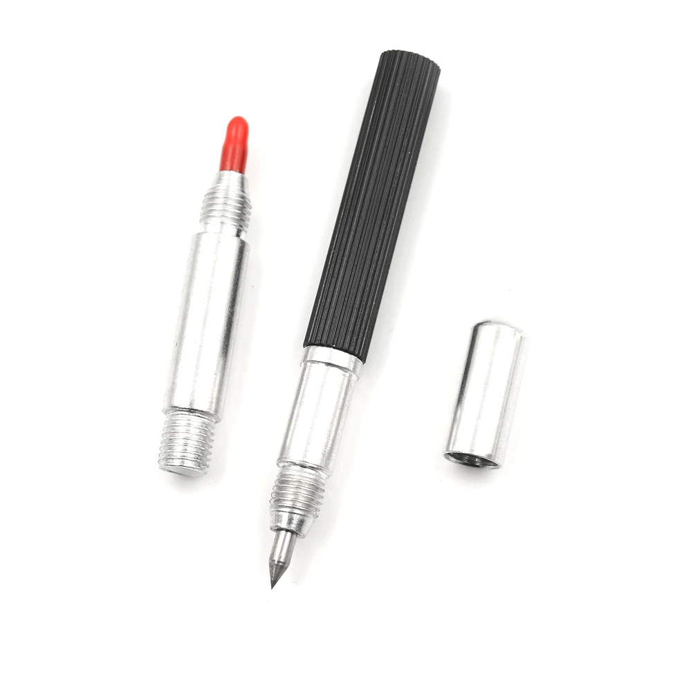 1 Cái 145 Mm Đầu Thép Vonfram Scriber Kẹp Bút Gốm Sứ Thủy Tinh Vỏ Kim Loại Xây Dựng Đánh Dấu Dụng Cụ