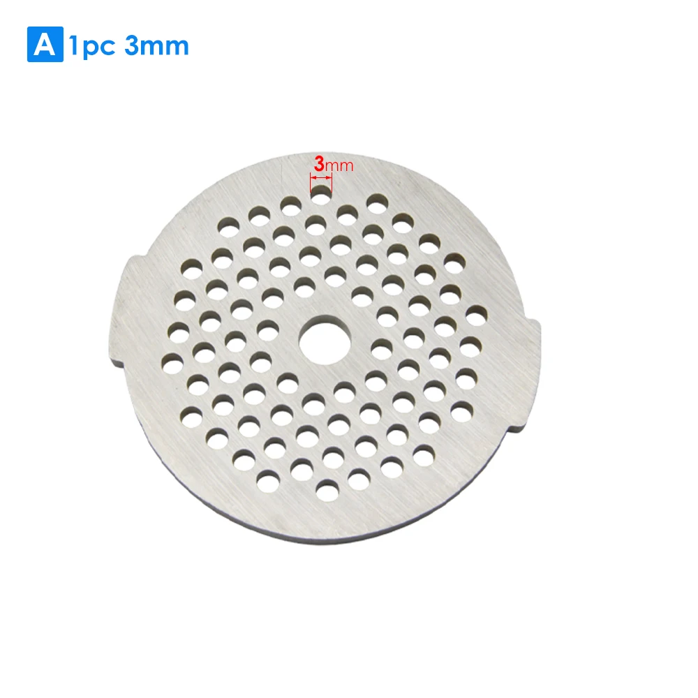 54 mm Fleischwolfgitter # 5-Scheiben-Edelstahl-Gitter-Fleischwolfplatte für Moulinex HV2 HV4 HV6 HV8 HV9 AA141 DKA1 ME405 406 620 710