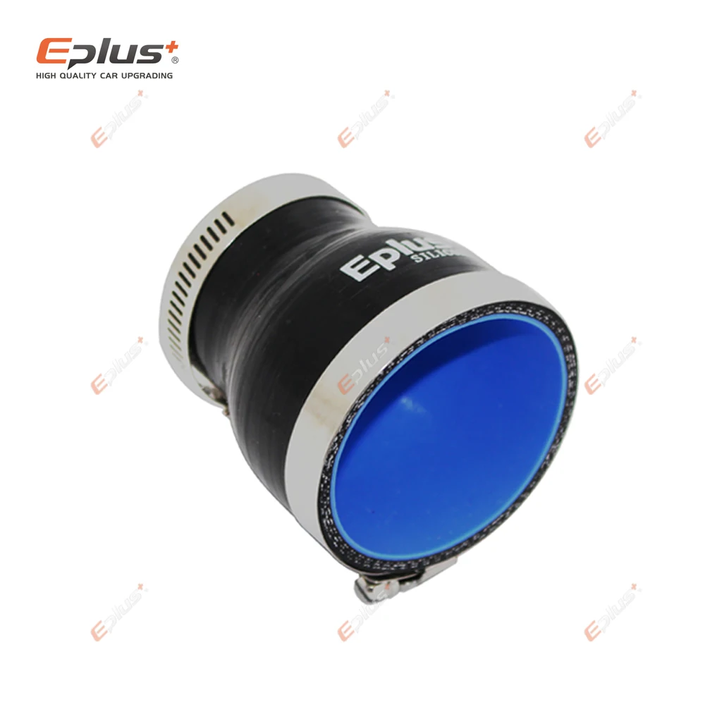EPLUS Đa Năng Silicone Lửng Ống Thẳng Lớn Đến Bé Cổng Kết Nối Ô Tô Intercooler Turbo Lượng Ống Nối Đen Nhiều Kích Thước