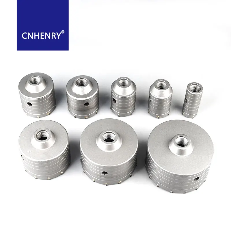 Mũi Khoan Bê Tông SDS Plus Tường Cưa Lỗ Mũi Khoan Bê Tông Lỗ Cưa Tròn Trục 30-160Mm Lỗ Cắt Bê Tông đá Xi Măng Dụng Cụ