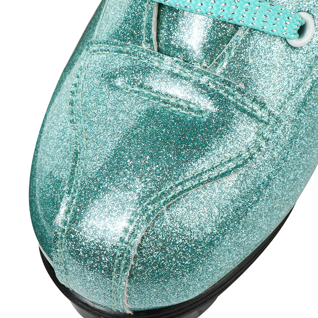 Quad-Rollschuhe, Turnschuhe, 4 Räder, PU-Schuhe, Damen, Mädchen, Kunstleder, Anfänger, Glanz, LED-Licht, Skating, Blink-Stil-Schuhe