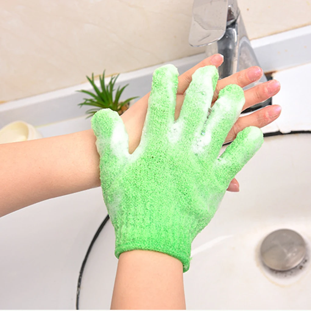 Peeling Peeling Mitt Handschuh Für Dusche Peeling Handschuhe Widerstand Körper Massage Schwamm Waschen Haut Feuchtigkeitsspendende SPA Bad Handschuh