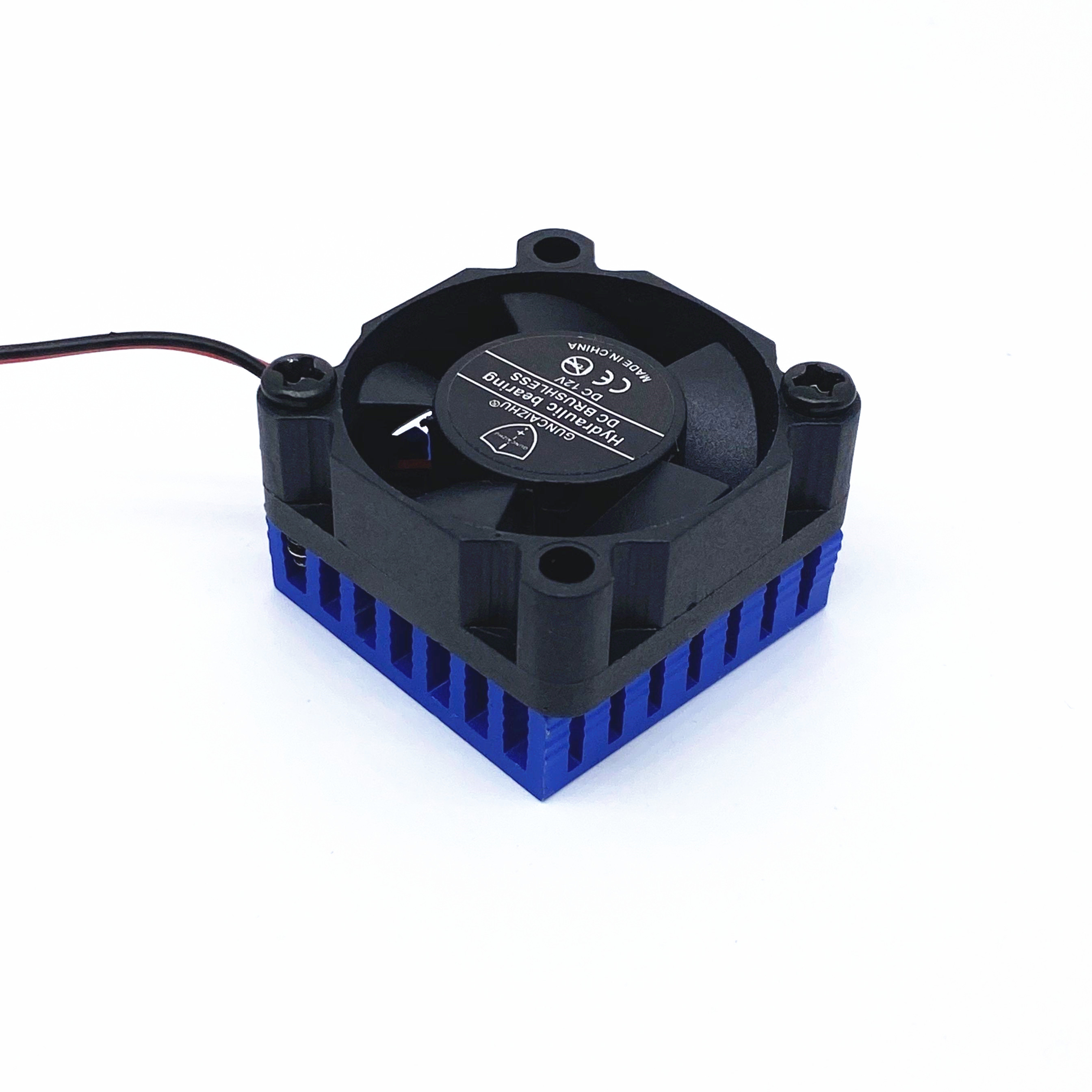 Ventilador DC 5V 12V 24V 30x30x18mm 3010 30MM con disipador de calor de 8mm ventilador BGA ventilador de tarjeta gráfica con disipador de calor ventilador de refrigeración 2 cables