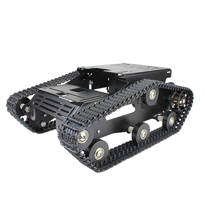 8 kg Nutzlast 2WD Crawler Roboter Tank Chassis Kit Caterpillar Smart Car Maker Diy für Arduino Raspberry Pi ROS Technologie