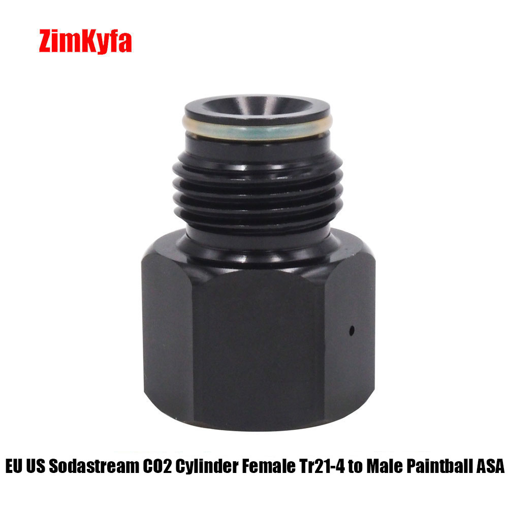 Переходник для домашнего аквариума для Sodastream Co2 бак, канистра W21.8,CGA320,3/8-24UNF 5/8-18UNF 0,825 ”-14 для 88 г/90 г