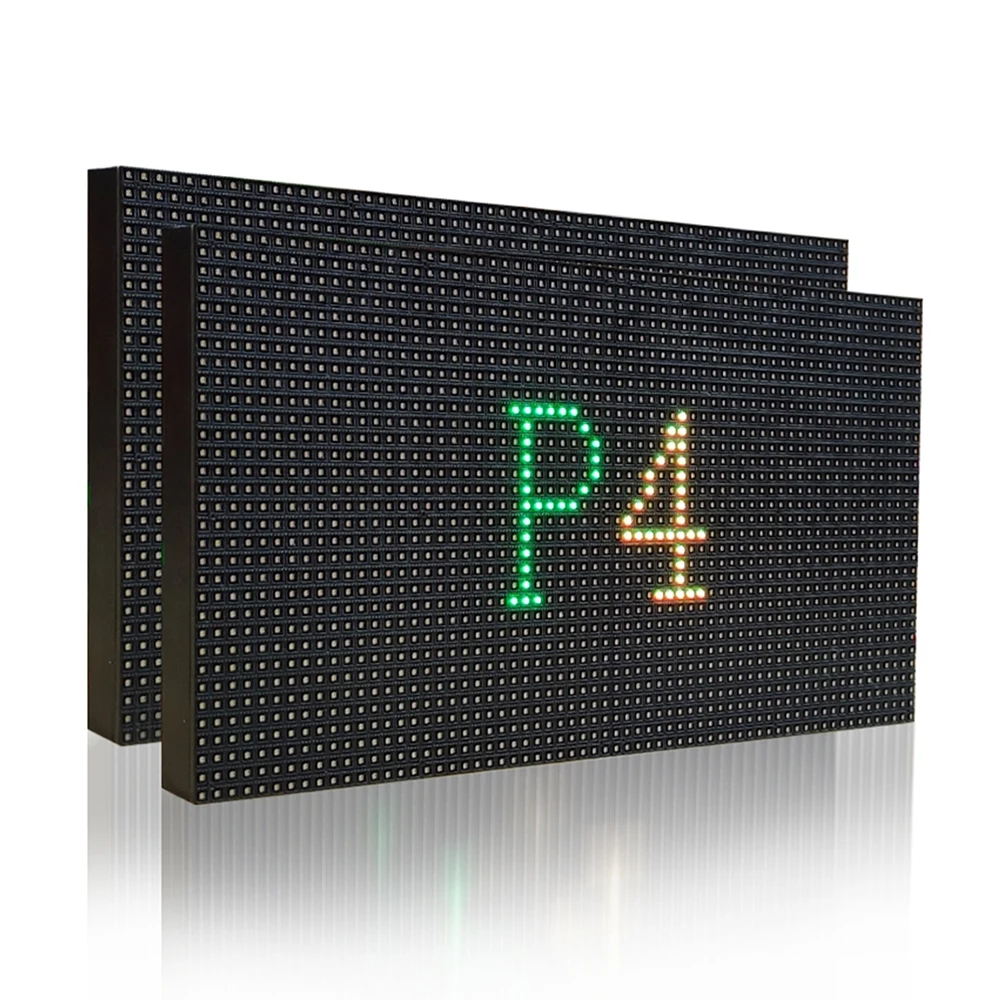 P4 pannello LED interno dimensioni 256*128mm SMD 2121 RGB HUB75 modulo display a led