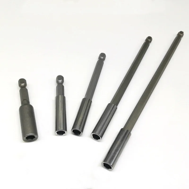 60/100/150/200Mm Lục Giác Cần Vít Dài Tay Đầu Giá Đỡ Thay Đổi Nhanh Dụng Cụ Cầm Tay Ổ Cắm Nối Dài Bit