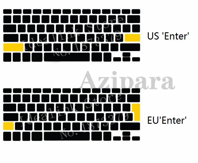ソフトスキン Macbook Air 13 2020 Pro 13 15 Pro 14 Pro 16 2020 2021 M1 ロシア EU US キーボードカバー A2337 A2338 A2442 シリコン