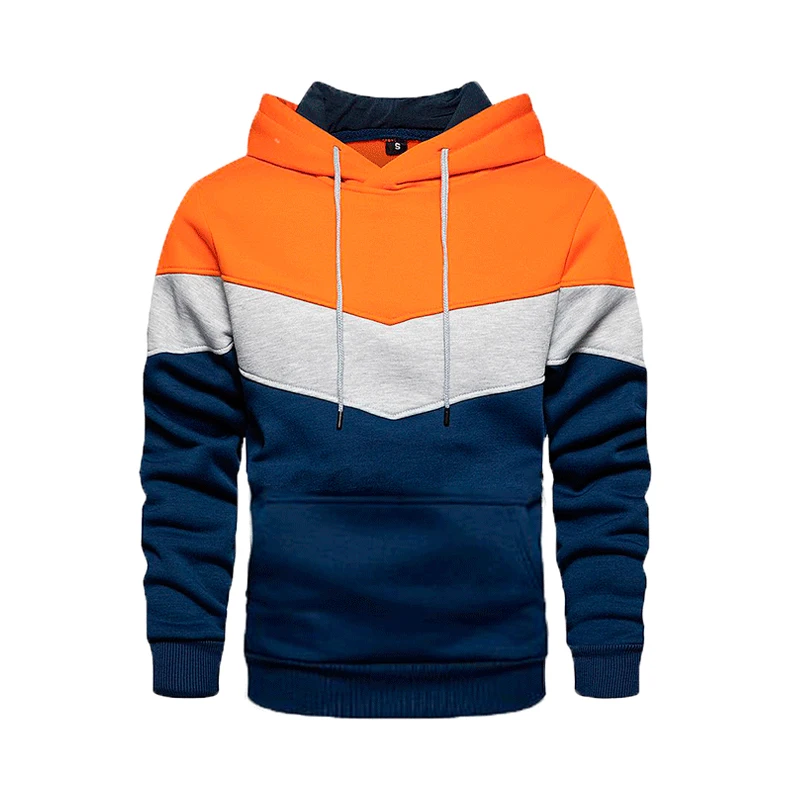 Primavera otoño sudaderas con capucha para hombre Color rayas sudaderas con capucha delgadas abrigos para hombre ropa deportiva Casual ropa de calle Dropshipping
