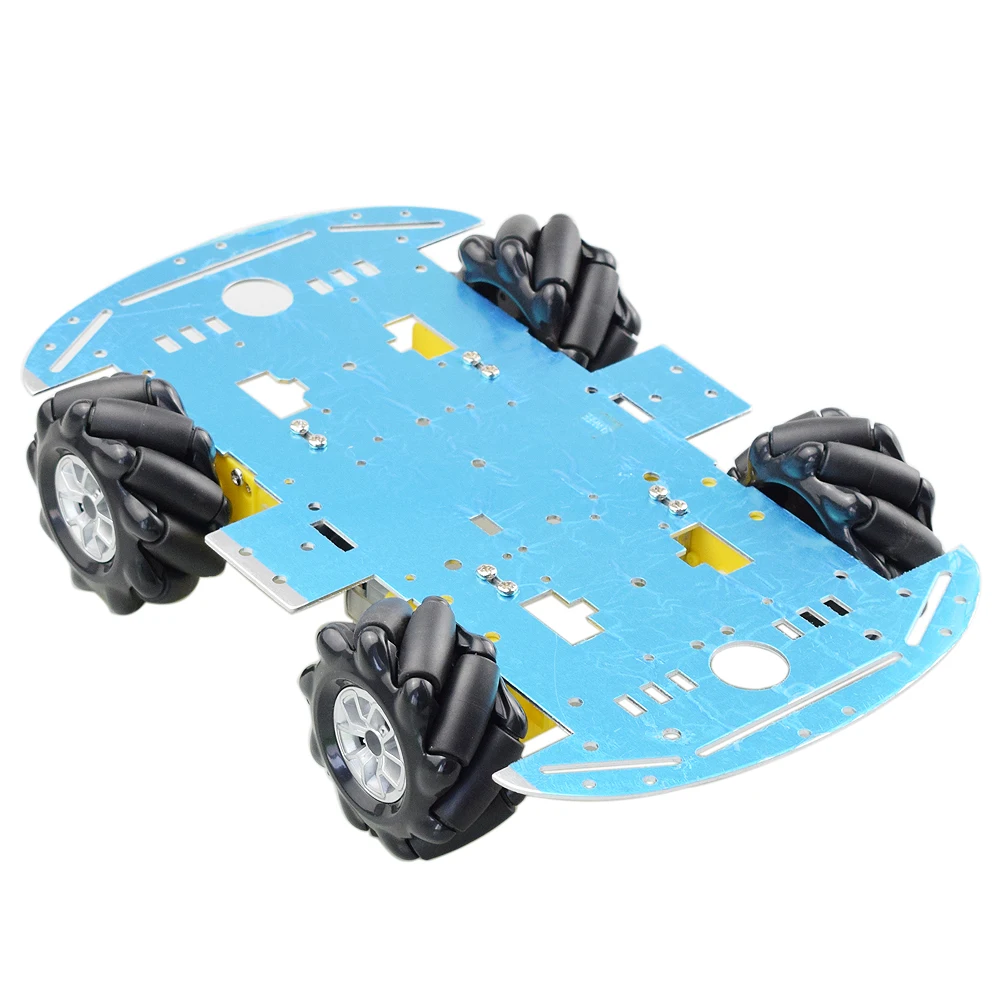 Giá Rẻ Nhất Mecanum Bánh Đa Hướng Robot Xe Khung Xe Bộ Với 4 TT Động Cơ Cho Arduino Raspberry Pi Tự Làm chi Tiết Đồ Chơi