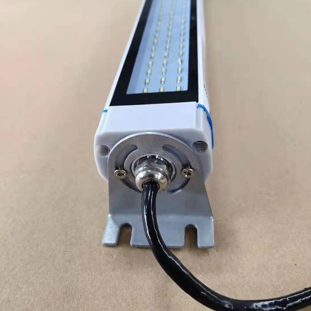 LED โคมไฟอุตสาหกรรมกันน้ํากันน้ําป้องกันฝุ่น Workshop CNC โคมไฟ 22-53 ซม.110 V 220 V 24 V 36 V LEDs เครื่องทํางานเครื่องมือไฟ
