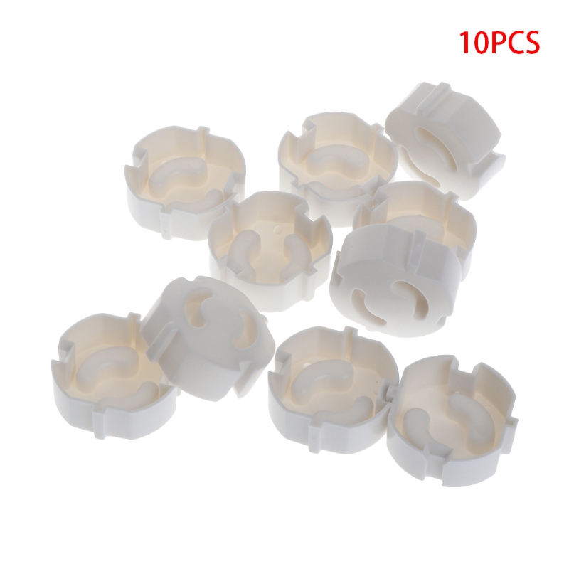 10 Chiếc An Toàn Cho Bé Cắm Ổ Cắm Bao Da Bảo Vệ An Toàn Trẻ Em Cắm Bảo Vệ 2 Lỗ