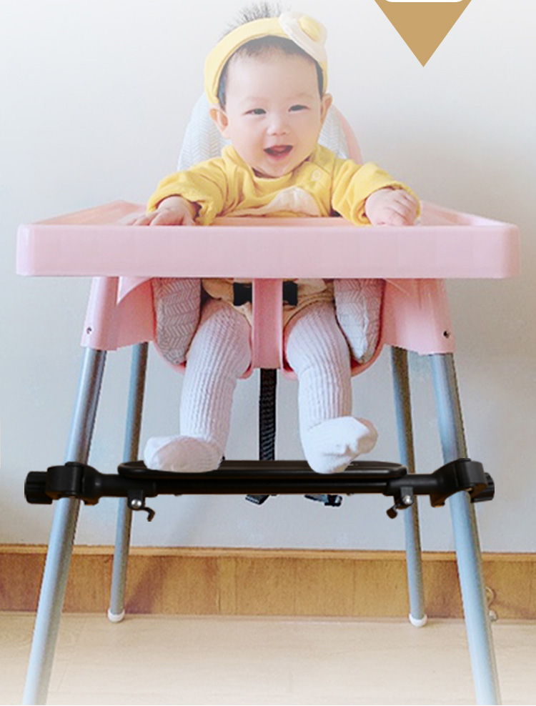 Reposapies De Bebe Để Chân Cho Bé Có Thể Điều Chỉnh Cao Cấp Chân Ghế Cao Miếng Lót Bàn Tập Ăn Dinning Bàn Đạp Đệm Thảm