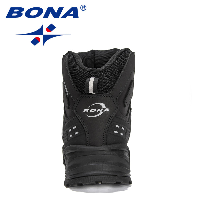 BONA-Botas de nieve de felpa para Hombre, botines de alta calidad, de cuero, para invierno, 2022