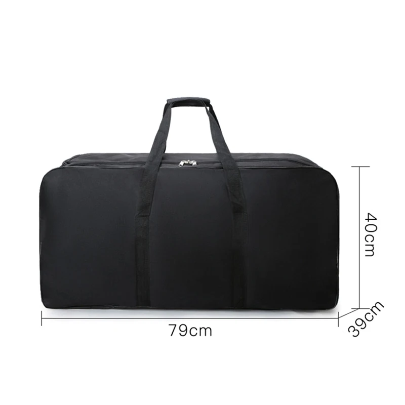 Unisex Universal ล้อกระเป๋าเดินทางขนาดใหญ่ Duffle ทนทาน Oxford Simple Multifunction กระเป๋าถือกระเป๋าเดินทาง XA573F