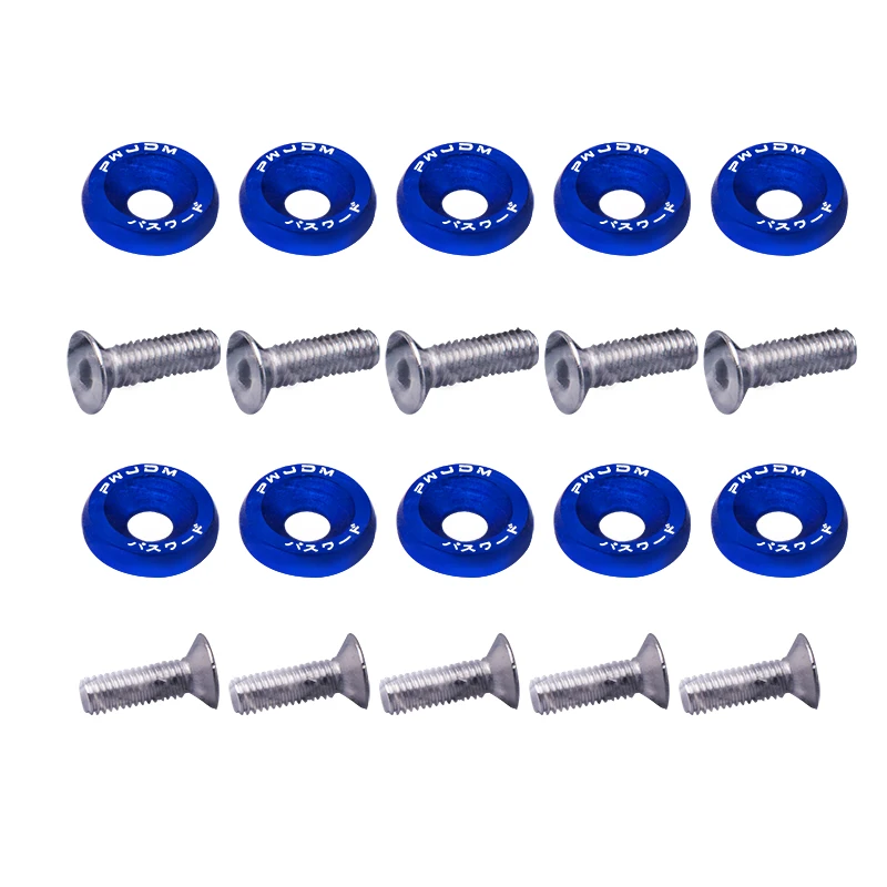 Đa Năng 10 Chiếc M6 Xe Tạo Kiểu Sửa Đổi JDM Miếng Dán Miếng Dán Mật Khẩu Fender Máy Giặt Biển Tia Tự Động Phụ Kiện