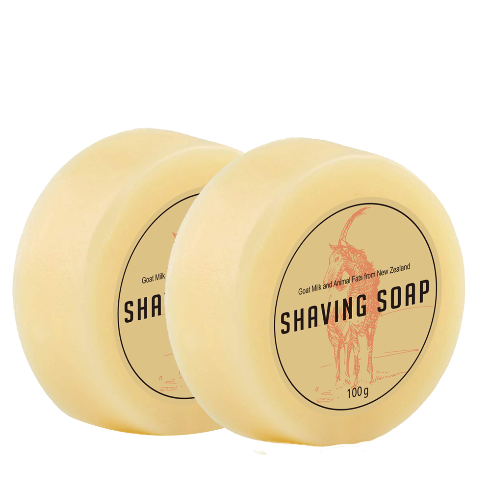 100G Sữa Dê Nam Đính Hạt Cạo Râu Xà Bông Tắm Tạo Bọt Lót Cho Dao Cạo Tóc Salon Dụng Cụ
