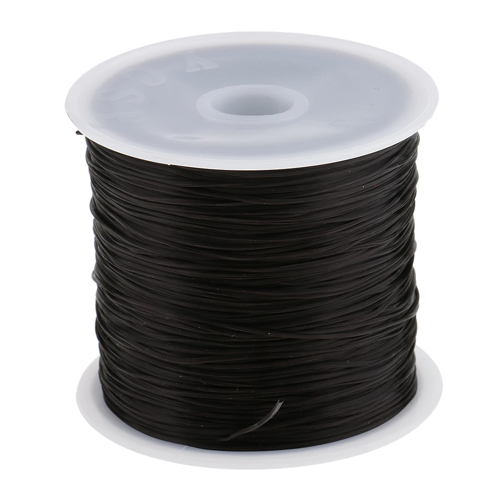 Hilo de algodón de costura de red para peluca, extensión de cabello, tejido, nuevo, 60M