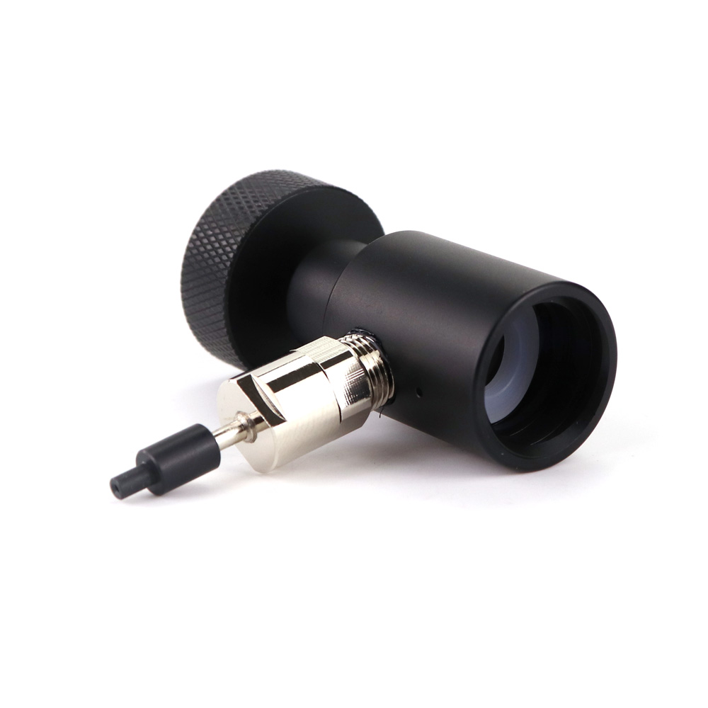 新しいエアガン CO2 補充ニードル充電器アダプターアダプターフィットソーダ CO2 シリンダー