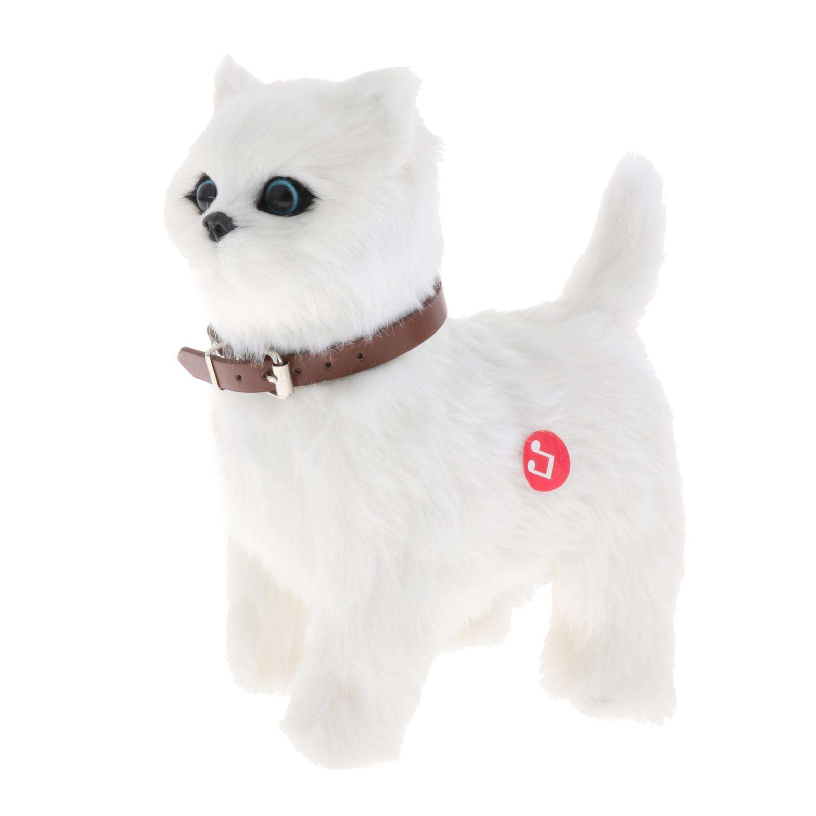 小さな男の子と女の子のための電子ぬいぐるみ猫,教育玩具,早期学習,クリスマスプレゼント用,3個