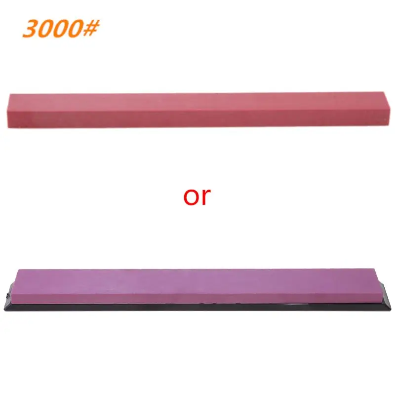 Afilador de cuchillos de rubí rectangular, piedra de afilar, grano #3000, A0NC