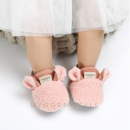 Lioraitin – baskets chaudes à semelle souple pour bébé, garçon et fille, chaussures de berceau pour nouveau-né, hiver