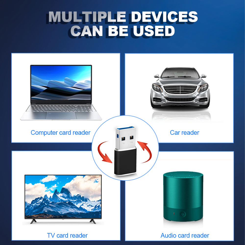 Kartomanアルミミニusb 3.0メモリカードリーダーアダプターtfマイクロsd pcコンピュータのラップトップ