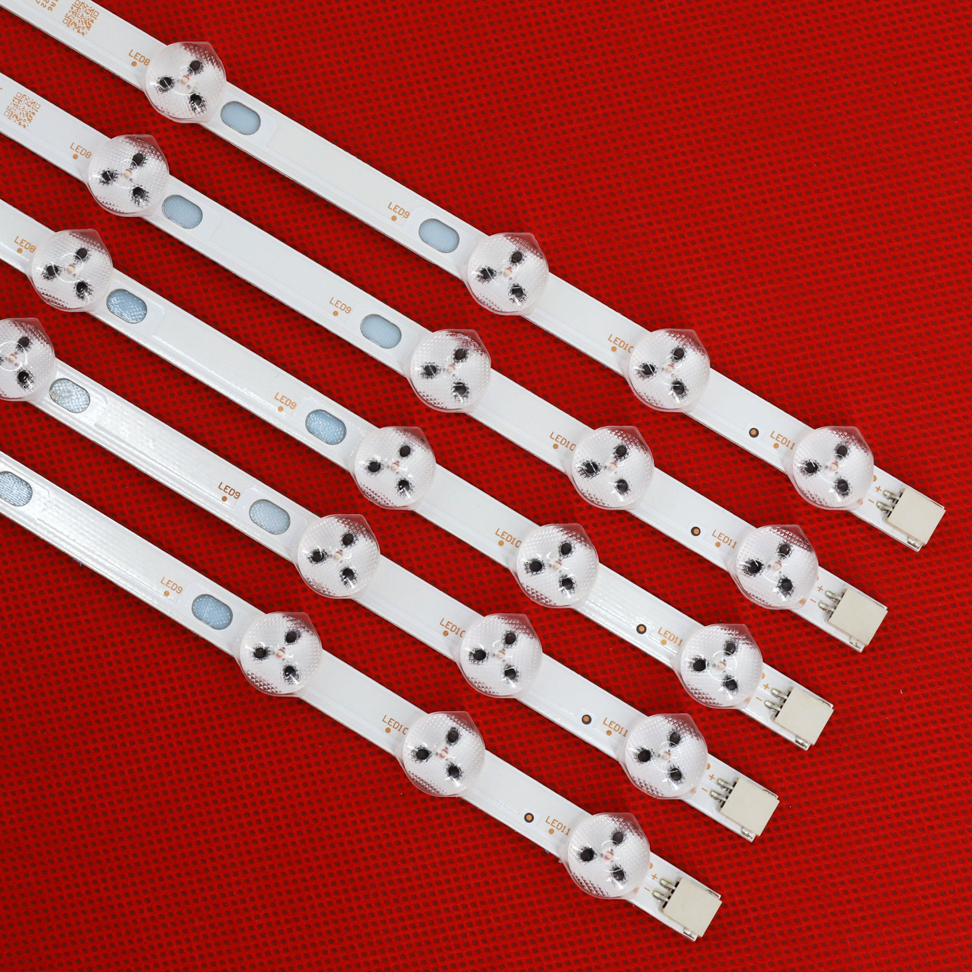 10pcs x 32 polegadas LED Backlight Strip Substituição Para VESTEL 32D1334DB VES315WNDL-01 VES315WNDS-2D-R02 VES315WNDA-01 11-LEDs 574mm