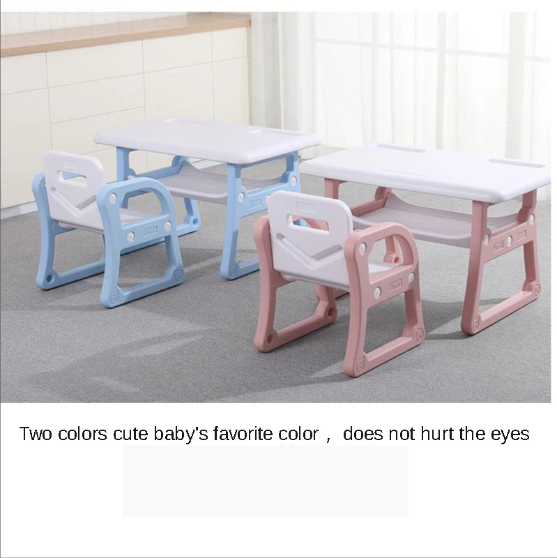 K-STAR Kids Table And Chairs Set 2 Color Toddler Activity Chair Best For Toddlers Reading Drawing Home Use Drop Shipping