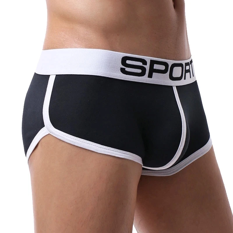 Thời Trang Quần Lót Nam Boxer Cotton Thể Dục Thể Thao Quần Lót Boxer Masculina Nam U Phồng Túi Quần Lót Thoải Mái Nam Quần Lót