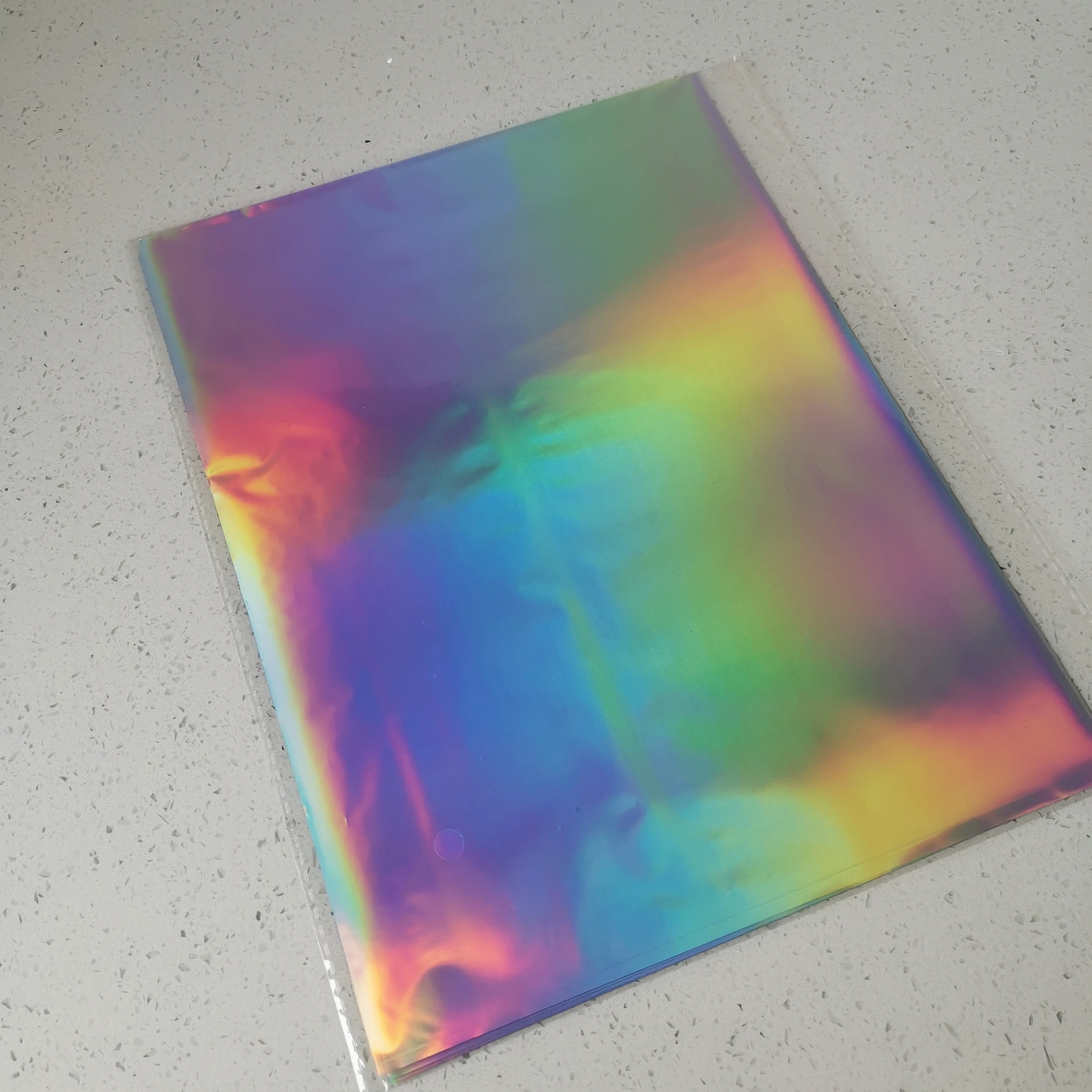 Feuille d'estampage à chaud dorée, plastifieuse, stratification, transfert sur imprimante laser indépendante, taille A4, 21x29cm, 50 pièces