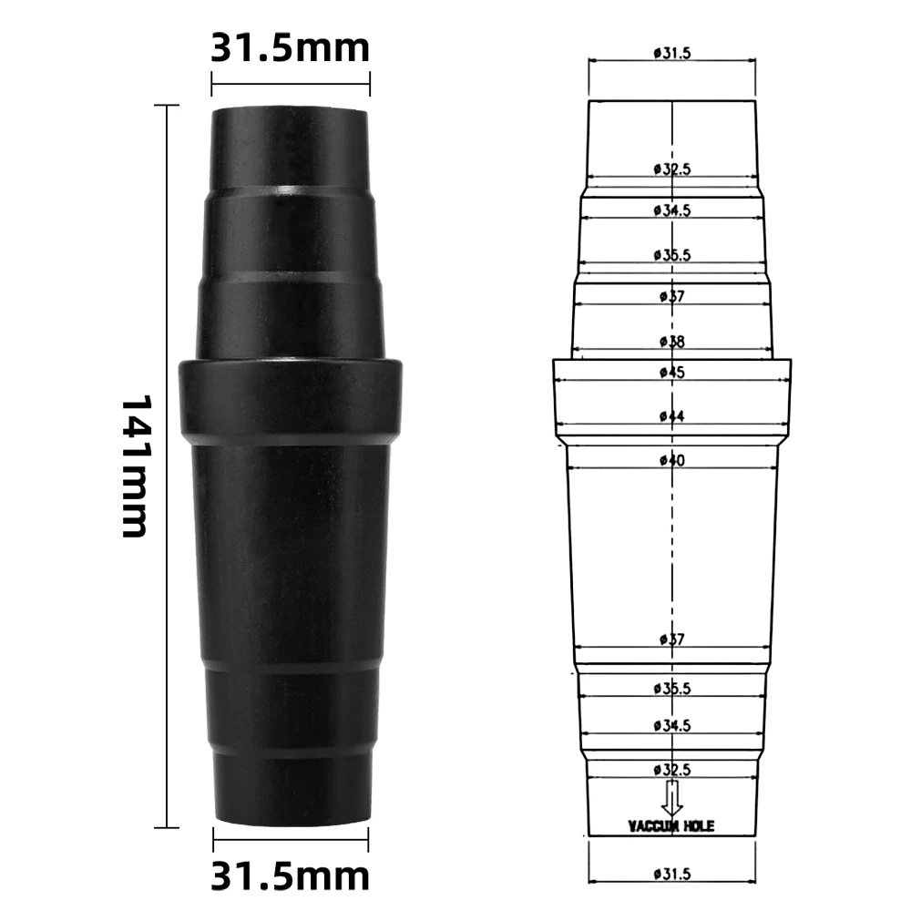 Máy Hút Bụi Đa Năng Công Cụ Điện/Nhám Hút Bụi Vòi Adapter Cổng Kết Nối 31.5Mm